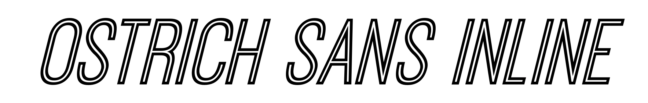 Ostrich Sans Inline